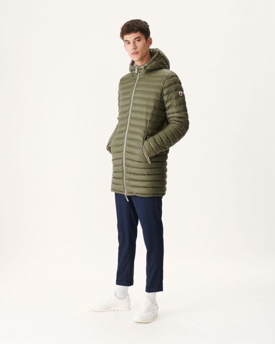 Jott New In Sauge/Army Reversible Light Puffer Jacket Amsterdam