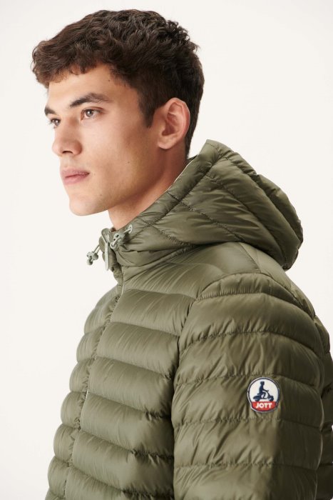 Jott New In Sauge/Army Reversible Light Puffer Jacket Amsterdam