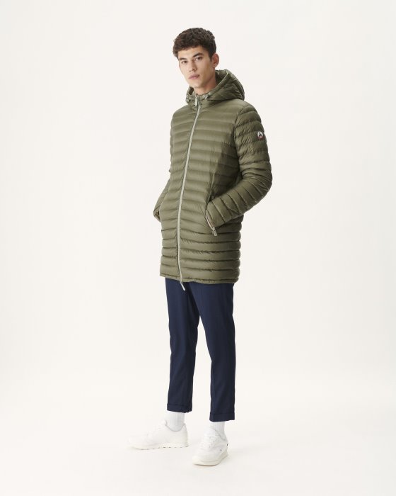 Jott New In Sauge/Army Reversible Light Puffer Jacket Amsterdam