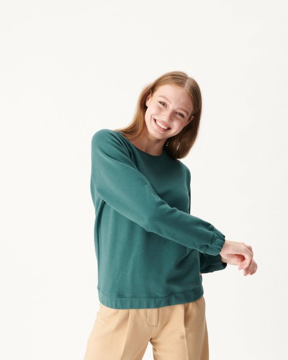 Jott New In Vert Fonce Sweatshirt Reign