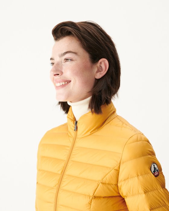 Lightweight Down Jacket Moutarde Cha Jott New In