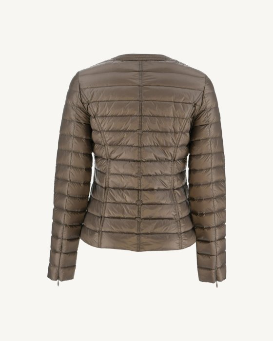 Lightweight Down Jacket Taupe Douda Jott New In