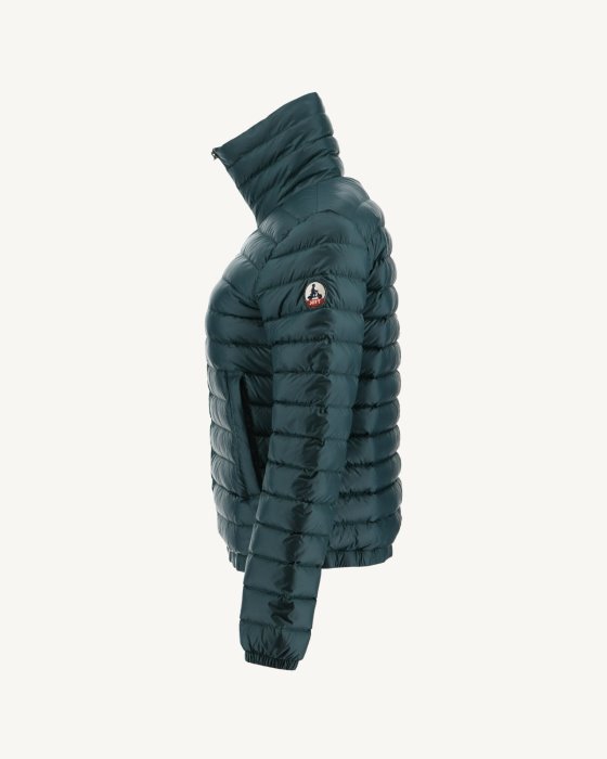 Lightweight Down Jacket Vert Fonce Louisa Jott New In