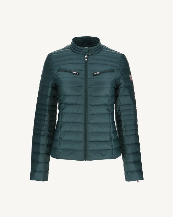 Lightweight Down Jacket Vert Fonce Nina Jott New In