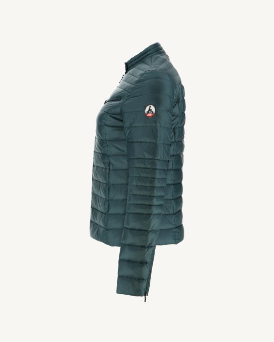 Lightweight Down Jacket Vert Fonce Nina Jott New In