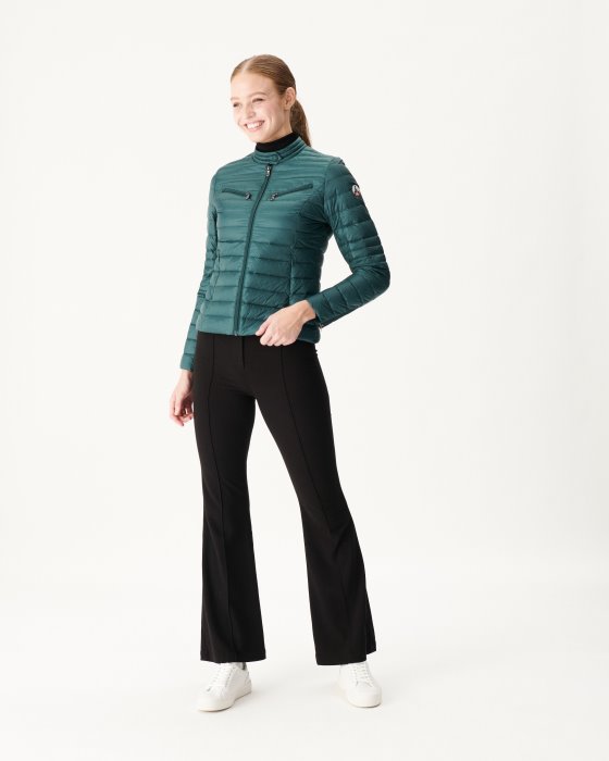 Lightweight Down Jacket Vert Fonce Nina Jott New In