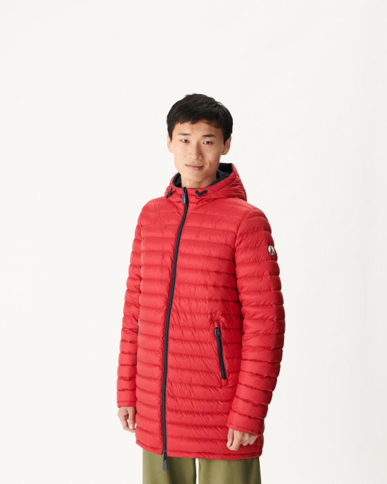 Marine/Rouge Reversible Light Puffer Jacket Amsterdam Jott New In