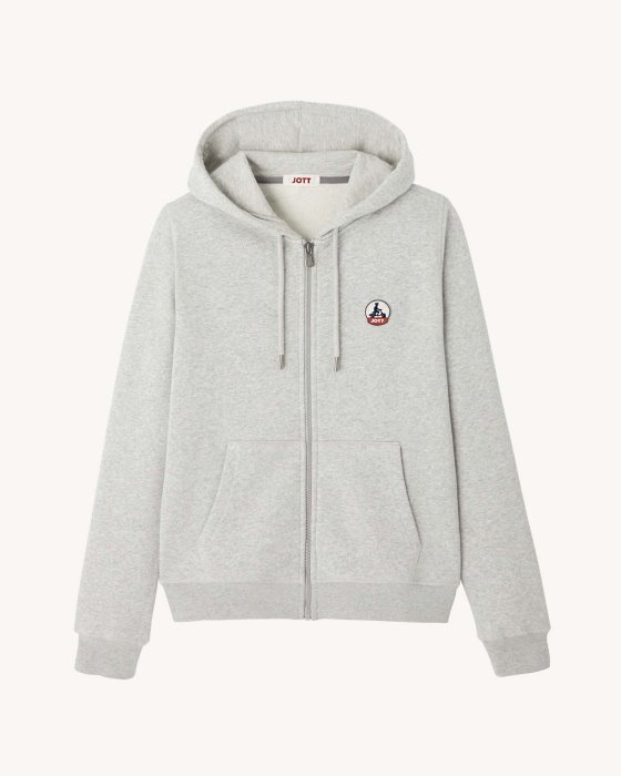 Melange Grey Oaxaca Hoodie Jott New In