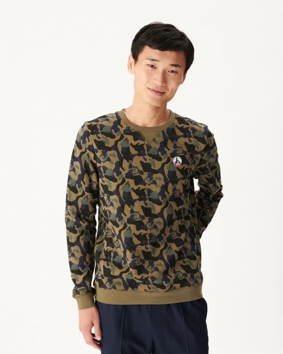 Print Militaire Sweatshirt Braga Jott New In