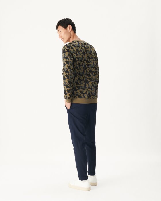 Print Militaire Sweatshirt Braga Jott New In