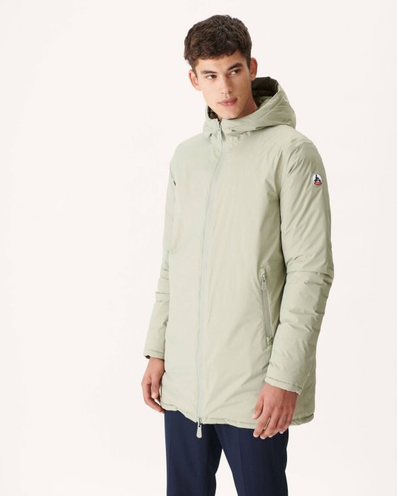 Sage Green/Army Reversible Light Puffer Jacket Amsterdam Jott New In