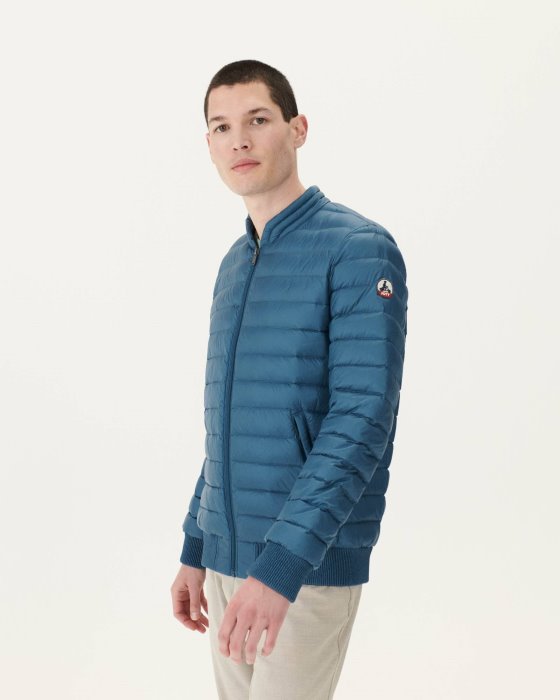 Blue Jeans Light Down Jacket Jordan Jott New In